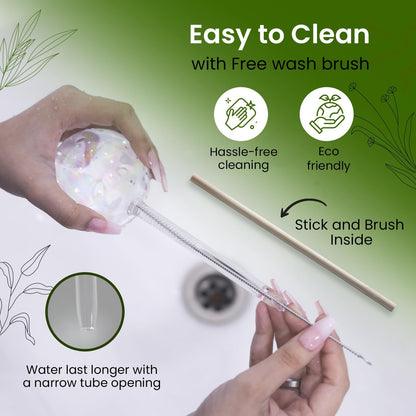 Iridescent Self Watering Globes: A Game-Changer for Indoor Plant Parents