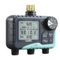RAINPOINT 3 Zone Water Timer with Brass Inlet & Outlet, 3 Custom Watering Plans Sprinkler Timer, Featuring IP65 Waterproof,Rain Delay, Manual & Automatic Watering with Large LCD for Yard, 2026 Ver.