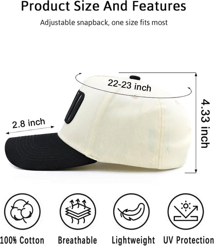 Dad Hats for Men, Vintage Two Tone Hat, New Dad Gifts for Husband, Fathers Day Birthday Gifts from Daughter Son Wife