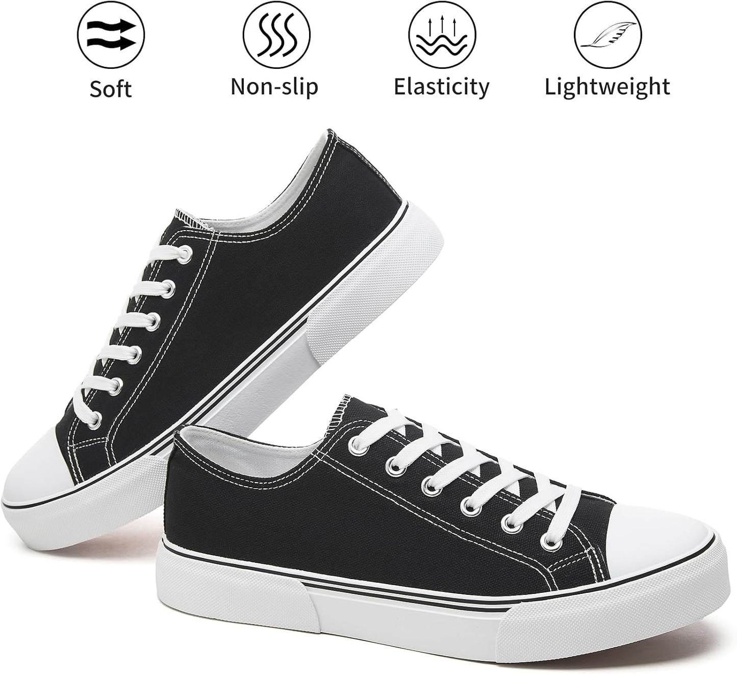 yageyan Men Canvas Low top Shoes