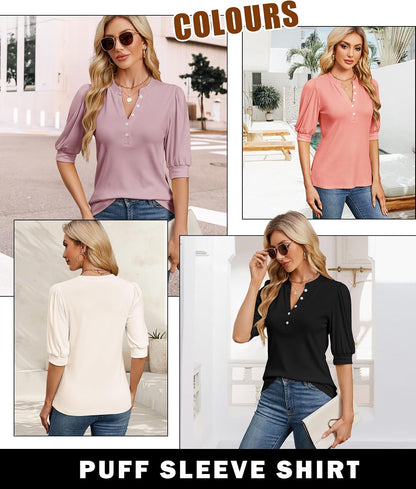 Summer Style Essentials: Ohhettm's Trendy Blouses for Women