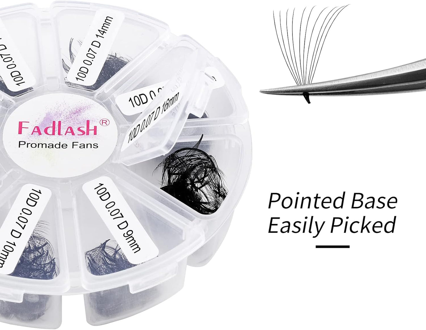 Cluster Wimpern D-Curl Wimperncluster 280 Stück Wimpernverlängerung Cluster Einzelwimpern Weiche DIY Wimpernverlängerungen Gemischtes Tray Wimperncluster Natürlicher Look (60D-0.07D, 8-16mm)