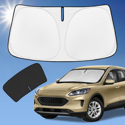 for Toyota Tacoma 2016-2023 2024 2025 2026 Sun Shade Sunshade Windshield Cover - 4 Layers Front Window Shade Custom Fit Tacoma 2Dr 4Dr Pickup Sun Visor 240T Shade Blocks UV Rays Car Accessories