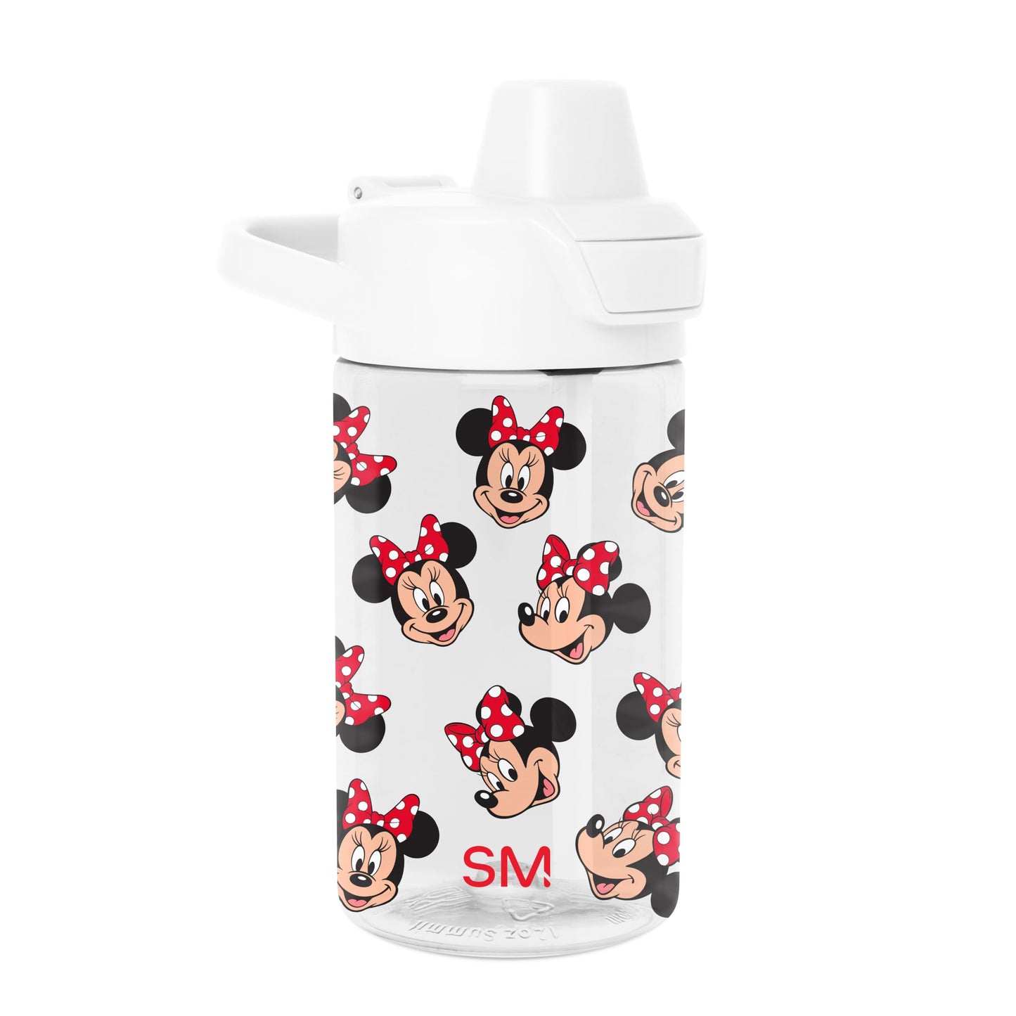Simple Modern Peppa Pig Kids Tritan Plastic Summit Water Bottle | 12 oz BPA-Free Cup with Covered Leak Proof Straw Lid for Girls, Toddlers | Bubbles