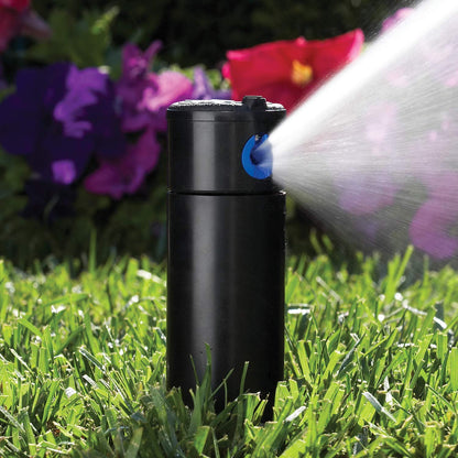Hunter PGP-ADJ 3/4" Rotor Sprinkler, Adjustable 40°– 360° Arc, Gear Drive, 4" Pop Up Sprinkler, Lawn Irrigation Head, 22–52 ft Spray Distance, Preinstalled 3.0 GPM Nozzle, 2 Pack