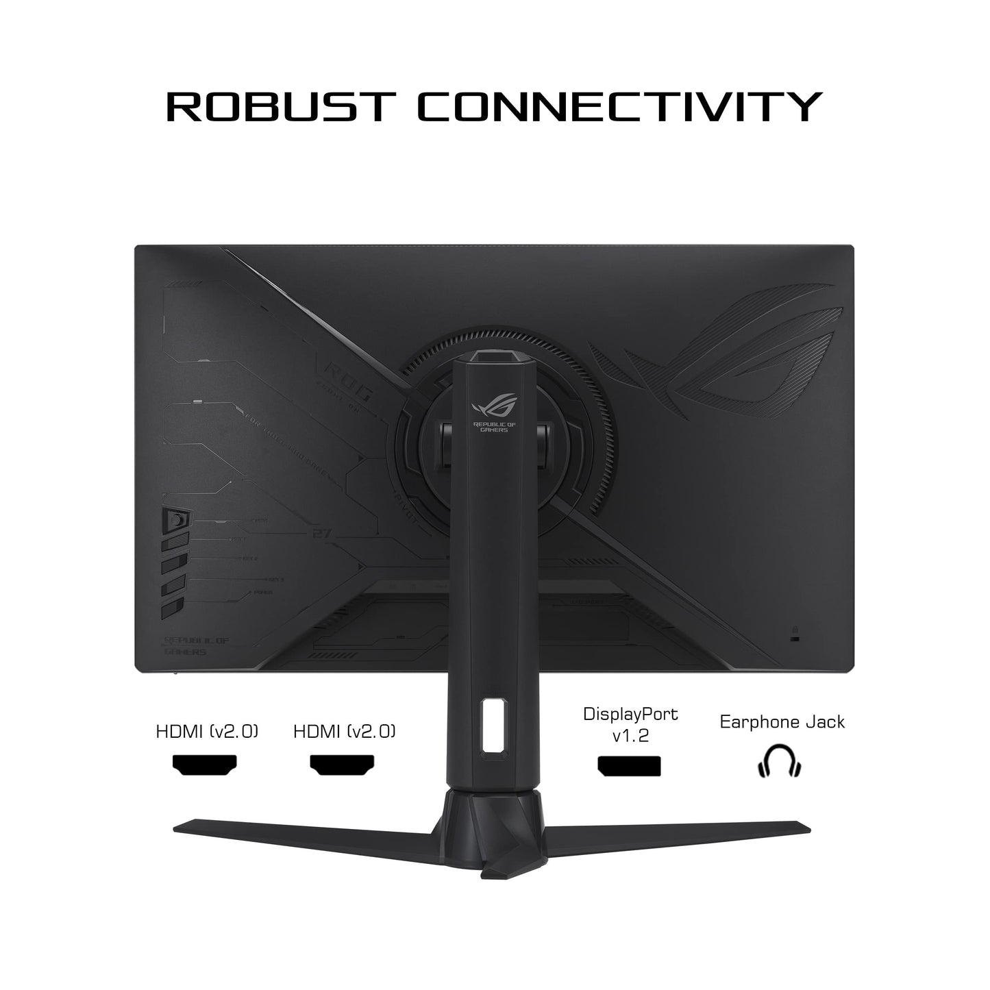 ASUS ROG Swift 32” 4K OLED Gaming Monitor (PG32UCDM) - UHD (3840 x 2160), QD-OLED, 240Hz, 0.03ms, G-SYNC Compatible, Custom Heatsink, Graphene Film, 99% DCI-P3, True 10-bit, 90W USB-C