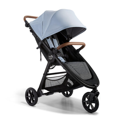 Baby Jogger® City Mini GT2 All-Terrain Double Stroller, Forever Air Rubber Tires, All-Wheel Suspension, Twin Stroller with Belly Bar, Leatherette Handlebar, Premium Fabric, Amazon Exclusive Pike Color