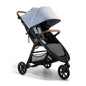 Baby Jogger® City Mini GT2 All-Terrain Double Stroller, Forever Air Rubber Tires, All-Wheel Suspension, Twin Stroller with Belly Bar, Leatherette Handlebar, Premium Fabric, Amazon Exclusive Pike Color