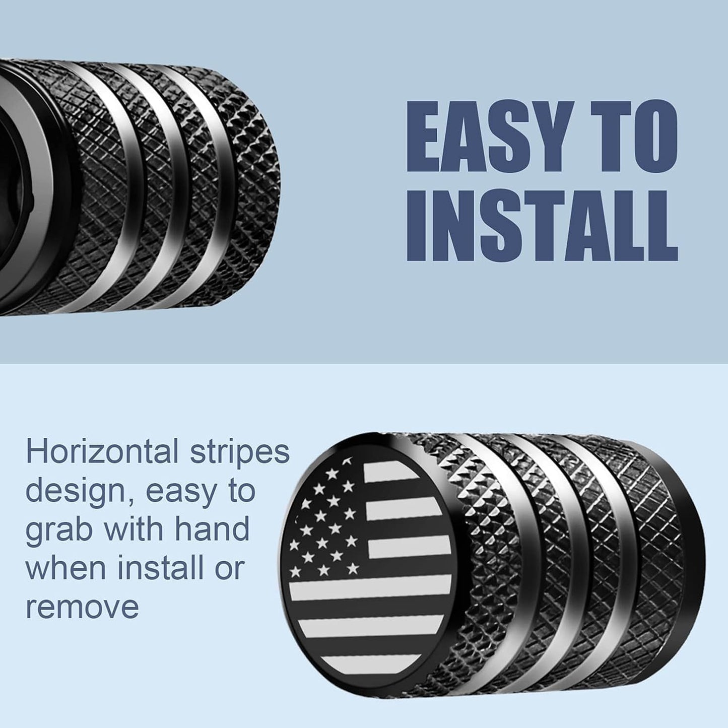 Tire Valve Stem Cap Covers That Mean Business