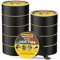 Joist Tape for Decking 2'' X 50', 6 Rolls Weather Resistance Butyl Tape, Waterproof and Anti-Corrosion, Self-Adhesive for Wood Joists Decks Beams Roof Extend Deck Life