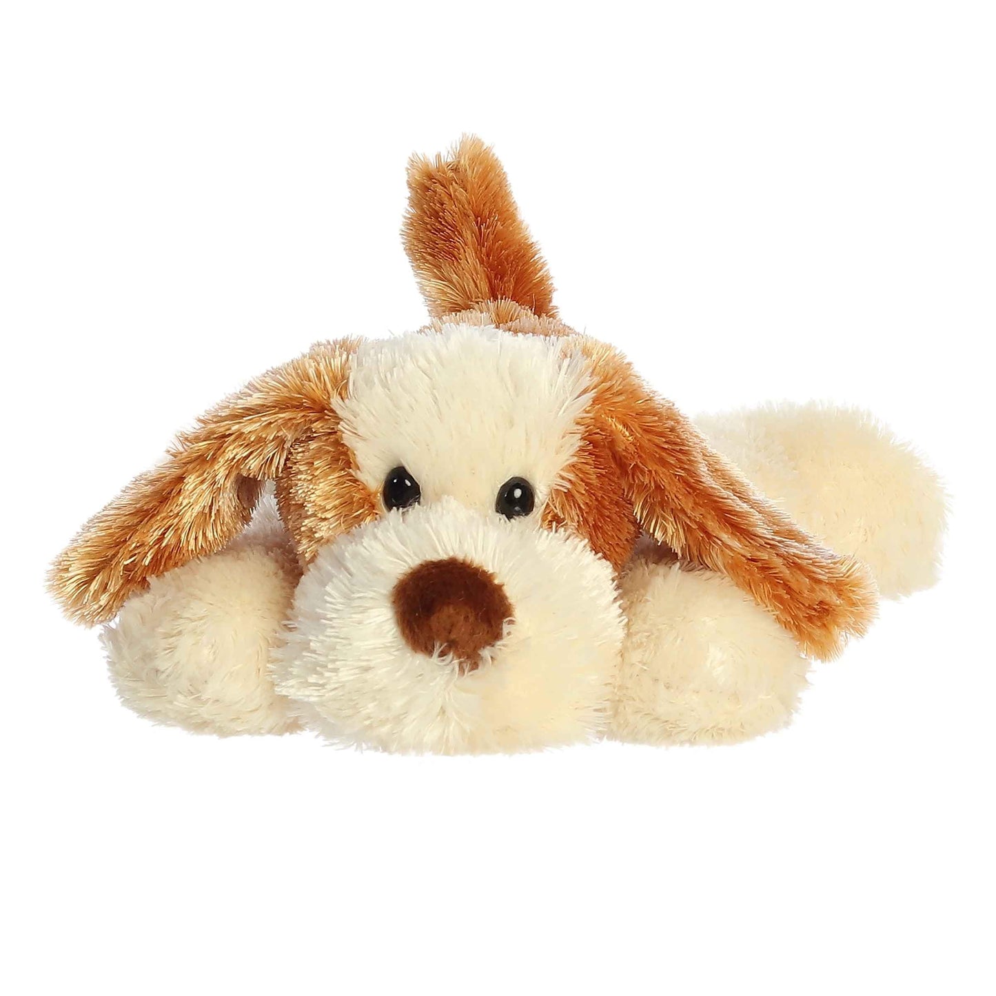 Aurora® Adorable Mini Flopsie™ Ginger Cat™ Stuffed Animal - Mini Companions Ready for Playful Adventures - for Kids All Ages, Toddlers, Adults, and Families - Orange 8 Inches