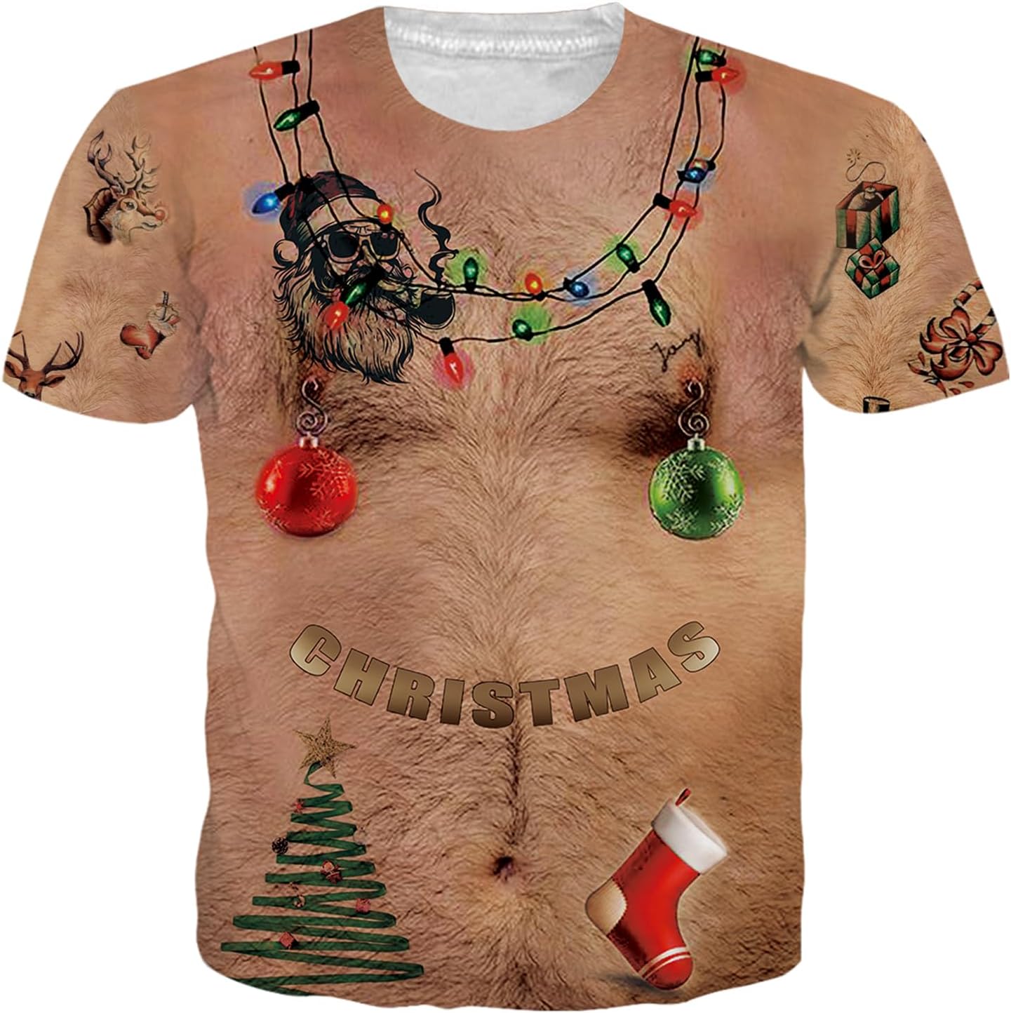 XX-LargeXmas Chest Hair