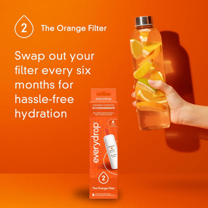 Clean Drinking Water Made Easy with everydrop by Whirlpool Ice and Water Refrigerator Filter