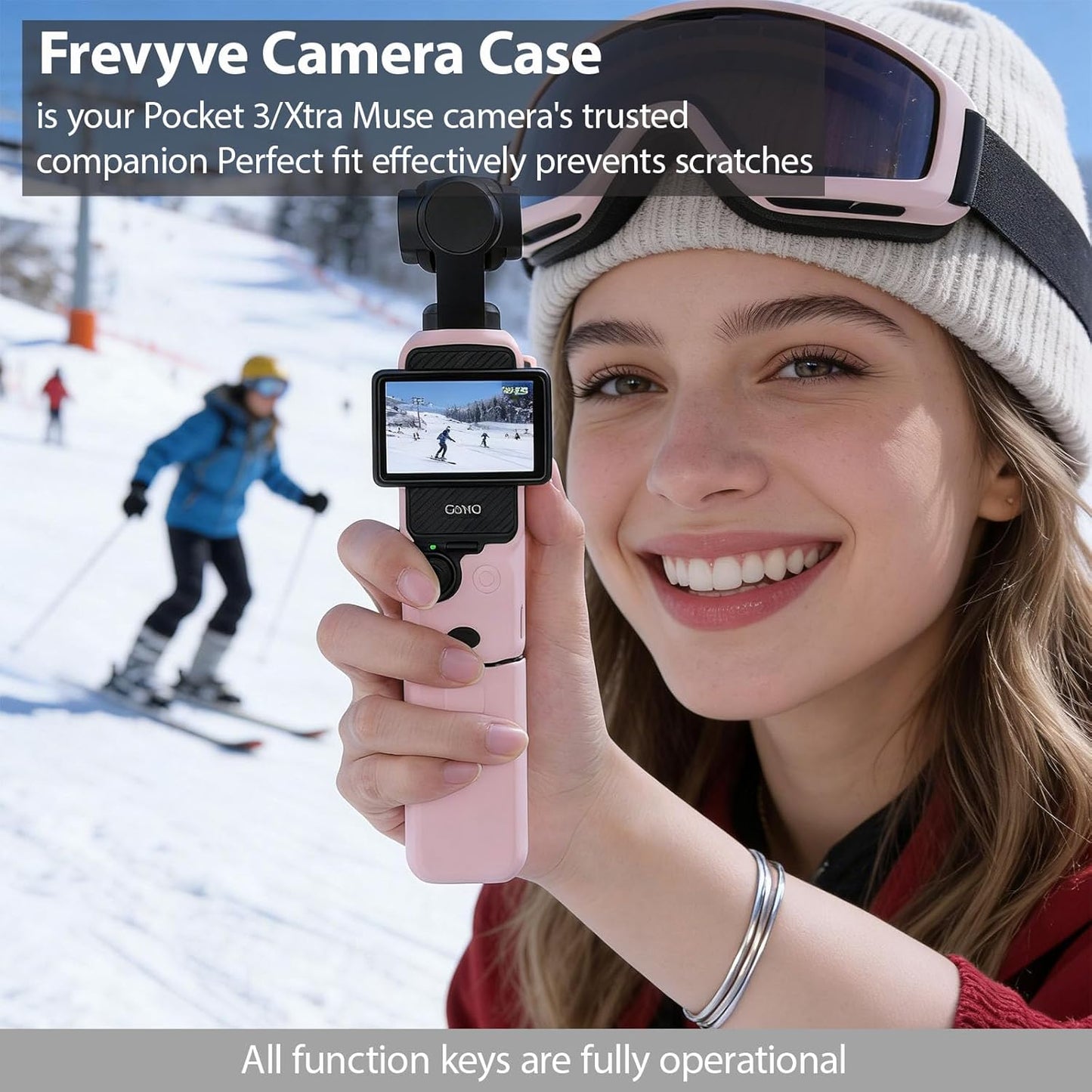 Protect Your DJI Osmo Pocket 3 with Style: Frevyve's Soft Silicone Case
