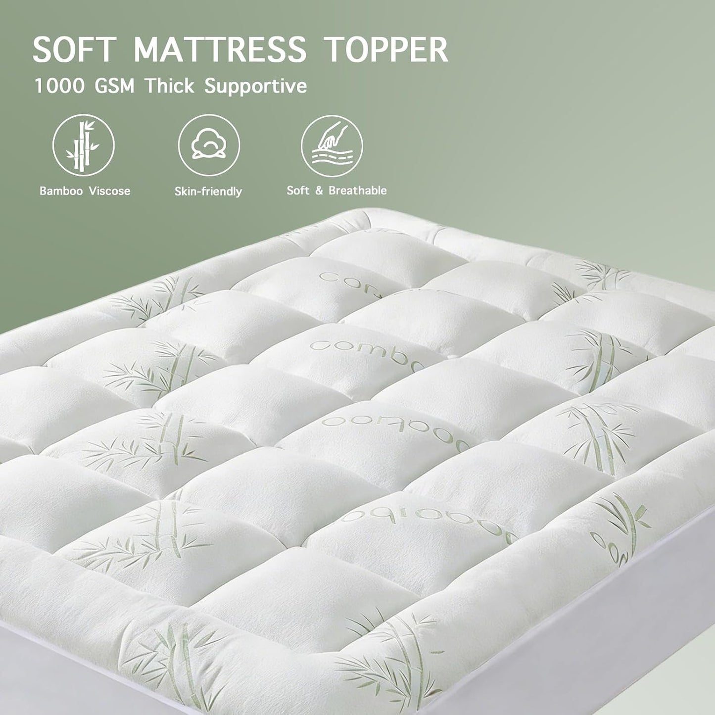 Upgrade Your Sleep with the Orcalic Queen Mattress Topper