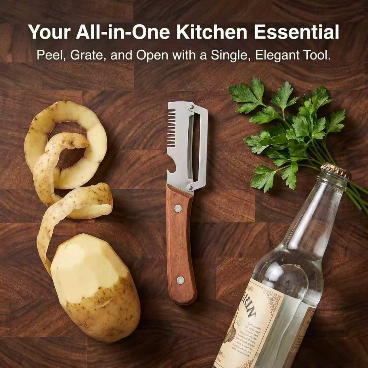 2Pcs Multifunctional Vegetable Peelers