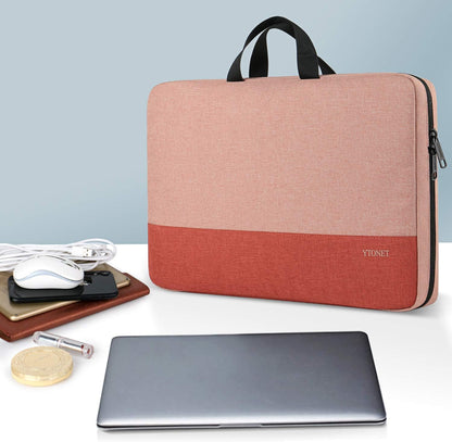 Funda para portátil Ytonet, bolsa para portátil TSA de 15.6 pulgadas, funda para portátil resistente al agua, bolsa de transporte para ordenador compatible con portátiles Lenovo, HP, Dell, Asus, regalos para hombres y mujeres, gris