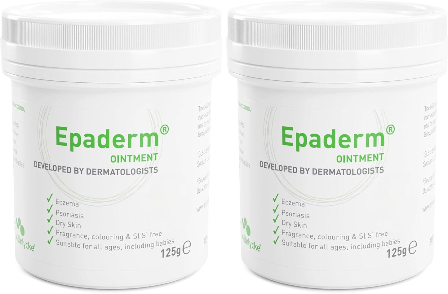Epaderm Ointment for Eczema, Psoriasis and Dry Skin 1kg tub | 3-in-1 emollient formulated with clinically proven ingredients | Free from fragrance, colour, steroids, sodium lauryl sulphate (SLS) | Suitable for all ages, including babies