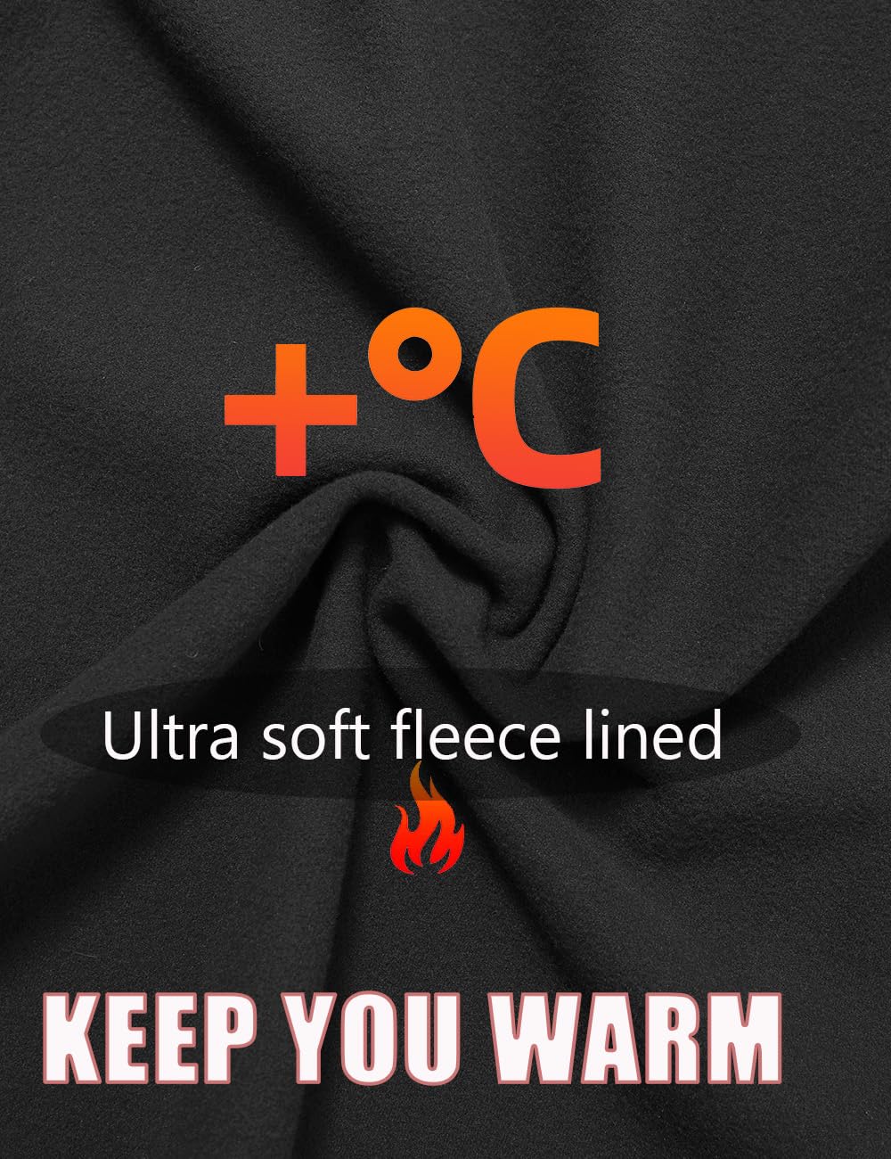 AEEZO Damen-Fleece-Cargo-Leggings mit Taschen, Thermohose, Po-Lifting, verdeckte Scrunch, für kaltes Wetter, Yogahose
