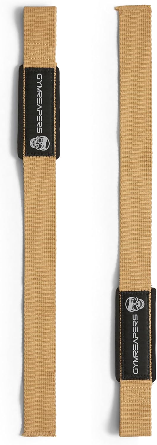 Gymreapers Hebe-Handgelenkbandagen für Gewichtheben, Bodybuilding, Powerlifting, Krafttraining und Kreuzheben – gepolstertes Neopren mit 45,7 cm Baumwolle