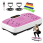 SoftGym Waver Vibration Plate Exercise Machine for Lymphatic Drainage Weight Loss,120 Speed Levels Vibrating Platform with Resistance Bands,Full-Body Workout Equipment for Muscle Activation
