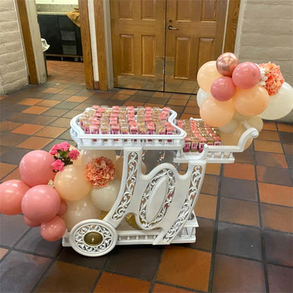 Pastellrosa und lilafarbene Ballons, 12-Zoll-Metallic-Lila-Flieder-Pink-Konfetti-Ballon-Set für Mädchen, Frauen, Kpop, Schmetterling-Geburtstag, Babyparty, Brautparty, Hochzeit, Prinzessin, Disco, Musikparty-Dekorationen