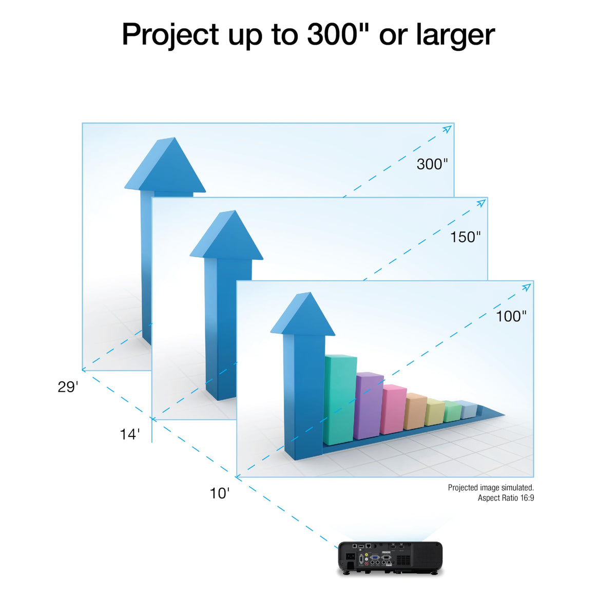 Epson Pro EX11000 3-Chip 3LCD Full HD 1080p Wireless Laser Projector