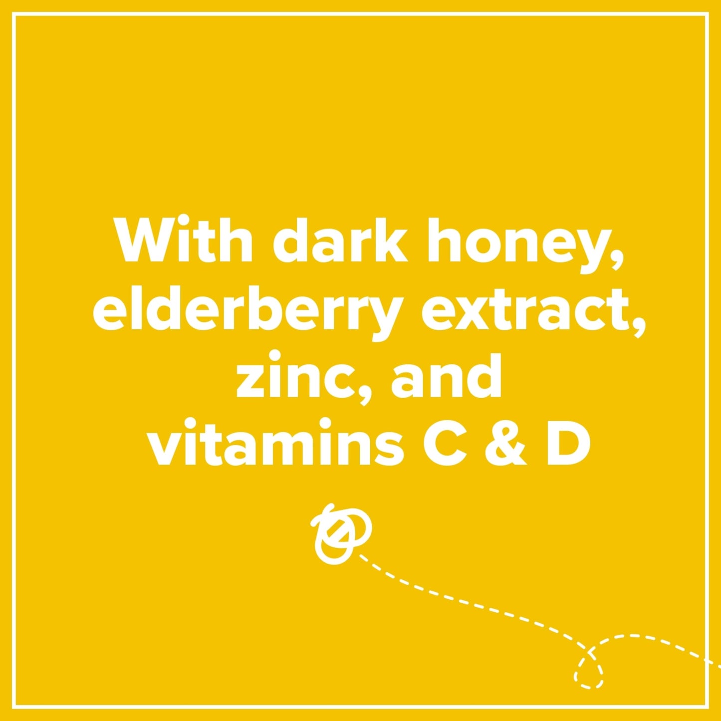 Zarbee's Honey Cough Syrup + Immune for Adults & Children 12+, Cough Syrup with Dark Honey, Real Elderberry, Vitamin C, D & Zinc for Immune Support*, Drug-& Alcohol-Free, Berry, 8 fl. oz (Pack of 2)