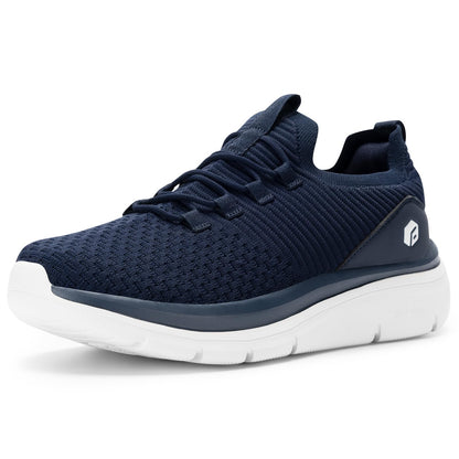 FitVille Extra Wide Slip on Shoes for Men, Lightweight and Breathable Mens Wide Slip on Shoes Max Cushioning