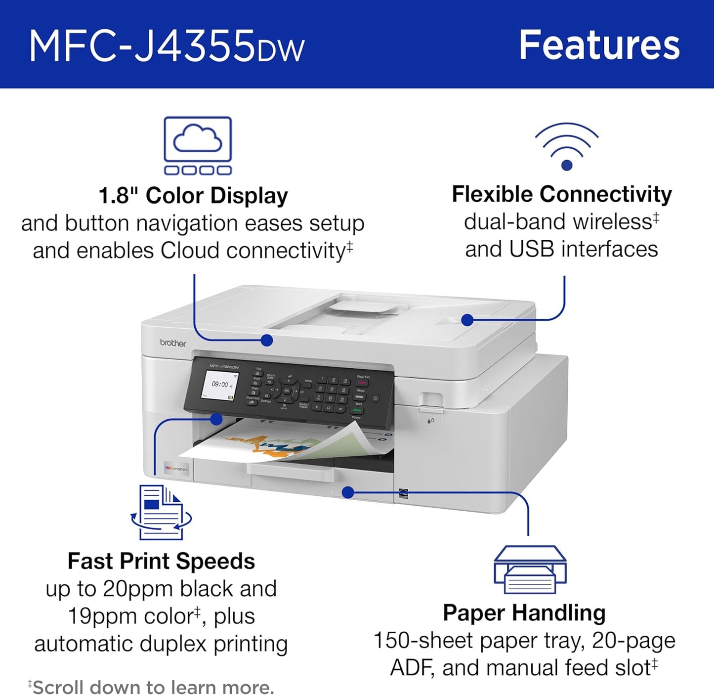 Brother INKvestment 4355: A Solid All-in-One Printer for Home Offices