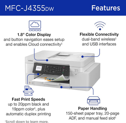 Brother INKvestment 4355: A Solid All-in-One Printer for Home Offices