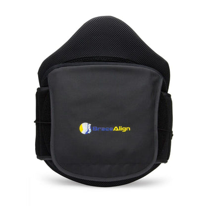 VertebrAlign LSO Lumbar Back Brace, Medical Grade Lower Back Pain Relief for Herniated Discs, Sciatica, Post-Op, PDAC L0631 L0637 L0648 L0650, Black, Size Fits Most (23–50 in Waist)