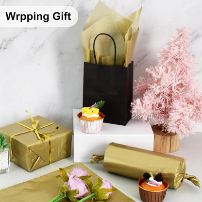 100 Blatt Seidenpapier Salbeigrün 35x50cm Geschenkpapier Seidenpapier Großpackung für DIY-Projekte Geschenktüten Geschenkverpackungen Hochzeiten Valentinstag Ostern Weihnachten und Geburtstagsfeiern Basteln