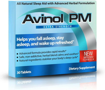 Sleep Bundle Extra Strength 30ct & Gummies 60ct - Natural Sleep Supplement (Combo- 2 Items)