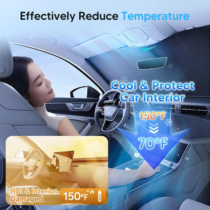 KUST Windshield Sun Shade for Tesla Model Y/Model 3: A Game-Changer for Your Daily Drive