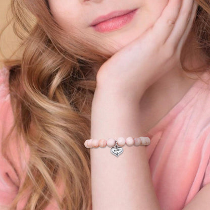 Sereney 5 Jahre altes Mädchen Geburtstagsgeschenkideen, verstellbares rosa-weißes Perlenarmband als Fünf-Jahres-5-Jahre-altes 5. Geburtstagsgeschenk für Teenager-Mädchen, Tochter, Nichte, Enkelin