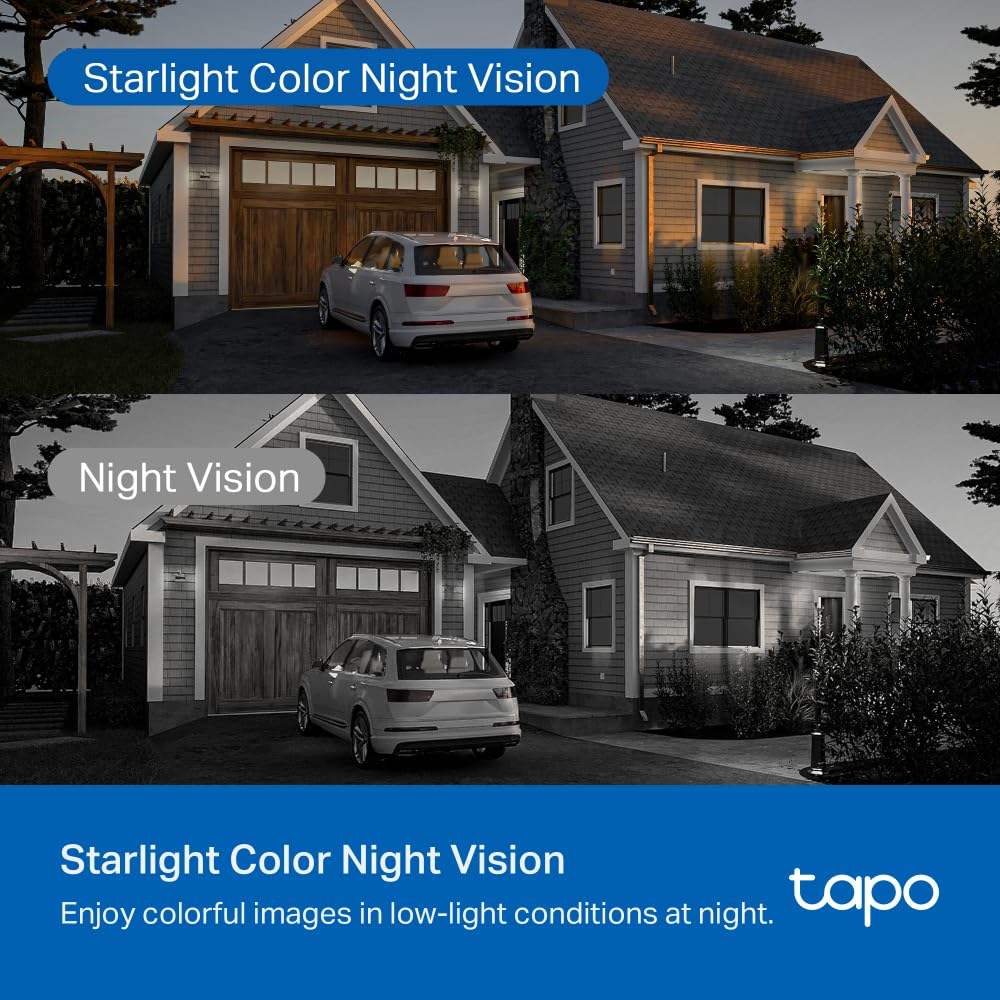 Tapo 1080P Outdoor Wired Pan/Tilt Security Wi-Fi Camera, 360° View, Motion Tracking, Works with Alexa & Google Home, Night Vision, Free AI Detection, Cloud & SD Card Storage(up to 512GB), Tapo C500…
