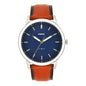 Fossil Men's Minimalist Quartz Stainless Steel Three-Hand Watch for Men