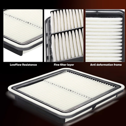 CA10262 Engine Air Filter Fit Ford Expedition/F150/F250/F350 (2007-2021) & Lincoln Navigator Replaces FA1883, 7C3Z9601A, A35642