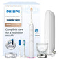 Philips Sonicare DiamondClean Smart 9500 Electric Toothbrush - Sonic Toothbrush with App, Pressure Sensor, 15 Brushing Settings, Replacement Reminder, USB Charging Travel Case, Black, Model HX9923/11