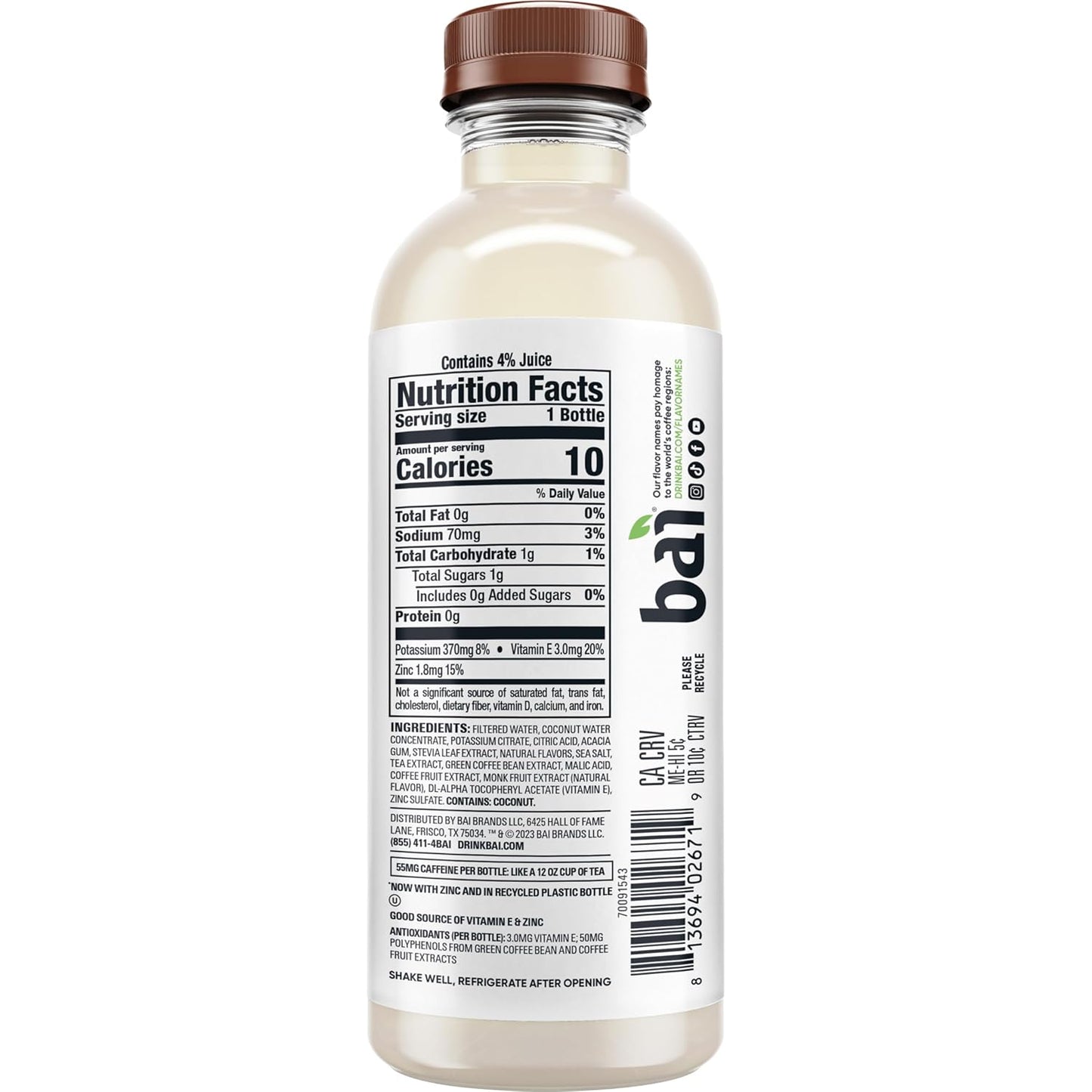 Bai Antioxidant Infused Water: A Refreshing Twist on Hydration