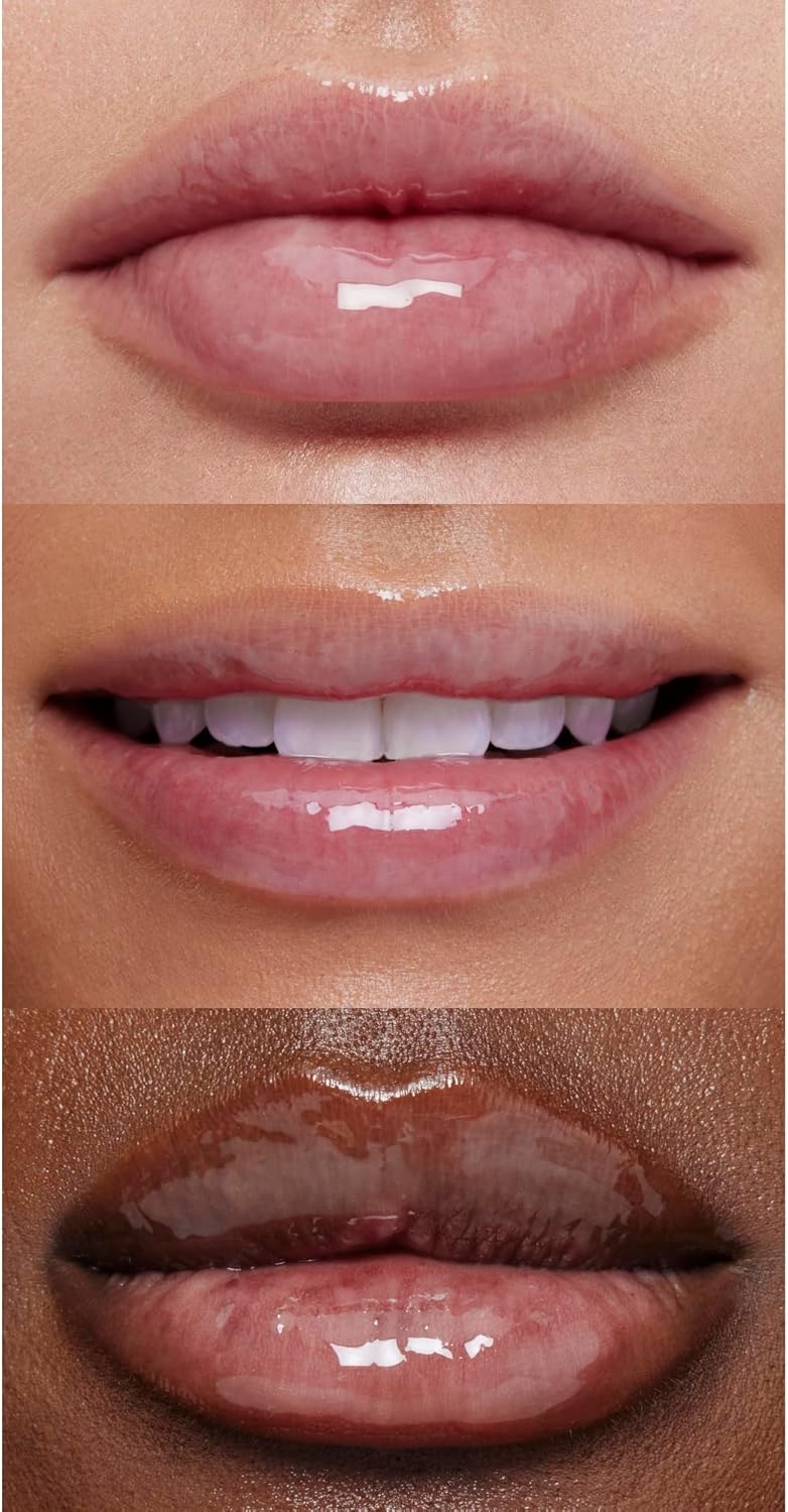 e.l.f. Glow Reviver Lip Oil, Pflegendes getöntes Lippenöl für ein hochglänzendes Finish, angereichert mit Jojobaöl, vegan & tierversuchsfrei, Rose Envy