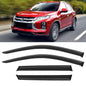 Window Visors Rain Guards for 2015-2026 Ford F150 SuperCrew & 2017-2026 F-150 Raptor F250 F350 F450 F550 Super Duty Crew Cab, Out-Channel Window Vent Deflectors Visors Shades Protectors