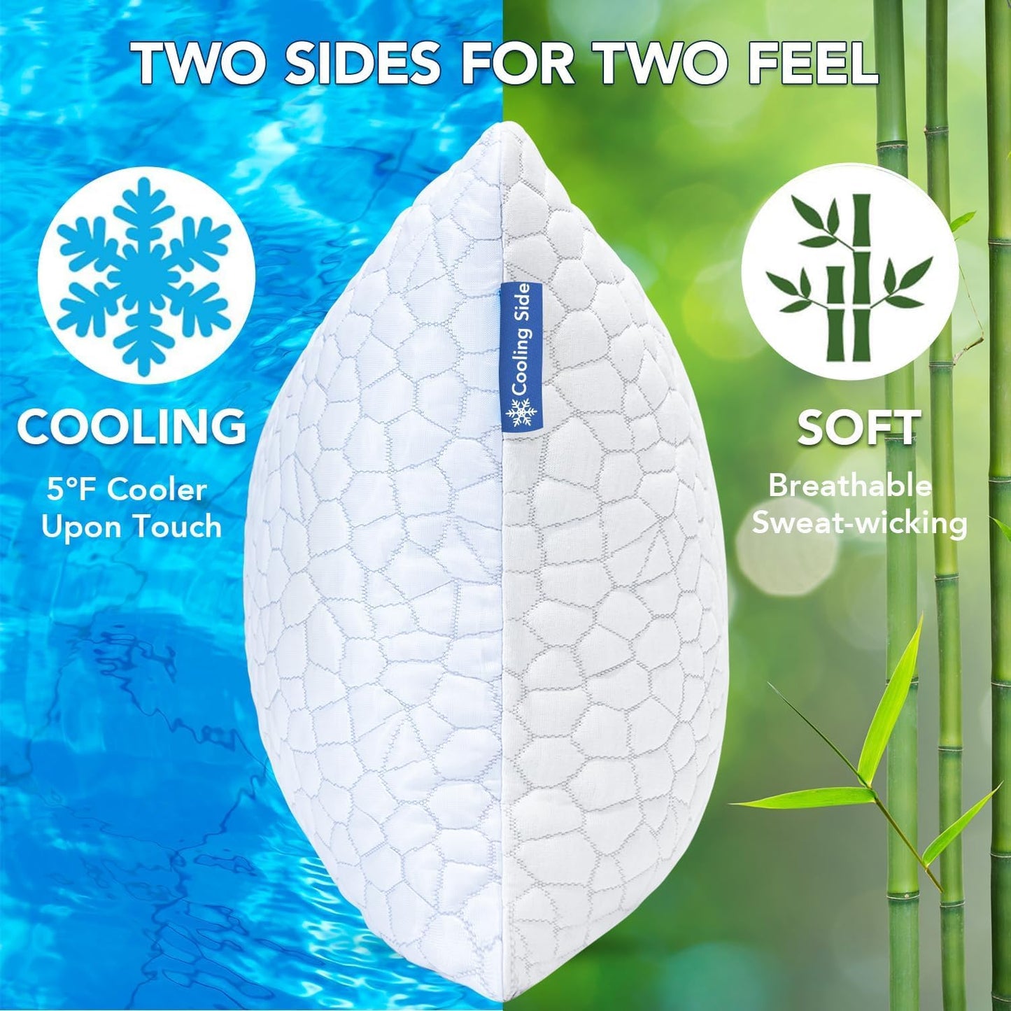 Cooling Memory Foam Pillows: The Secret to a Refreshing Night's Sleep
