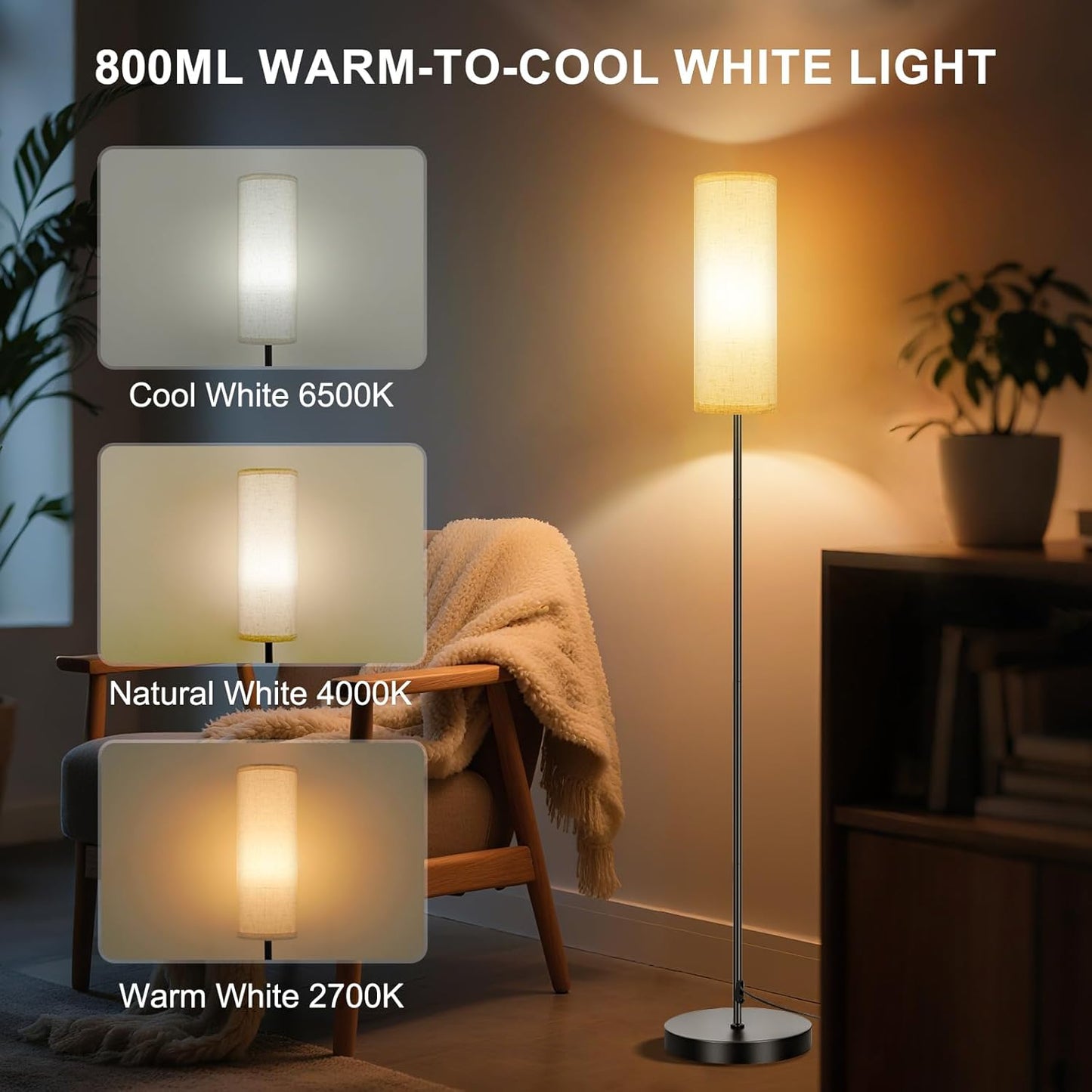 Elevate Your Space with the FRIDEKO HOME 2 Pack Floor Lamps