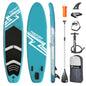 FBSPORT 11' Premium Stand Up Paddle Board, Yoga Board with SUP Accessories & Carry Bag | Wide Stance, Surf Control, Non-Slip Deck, Leash, Paddle and Pump for Youth & Adult
