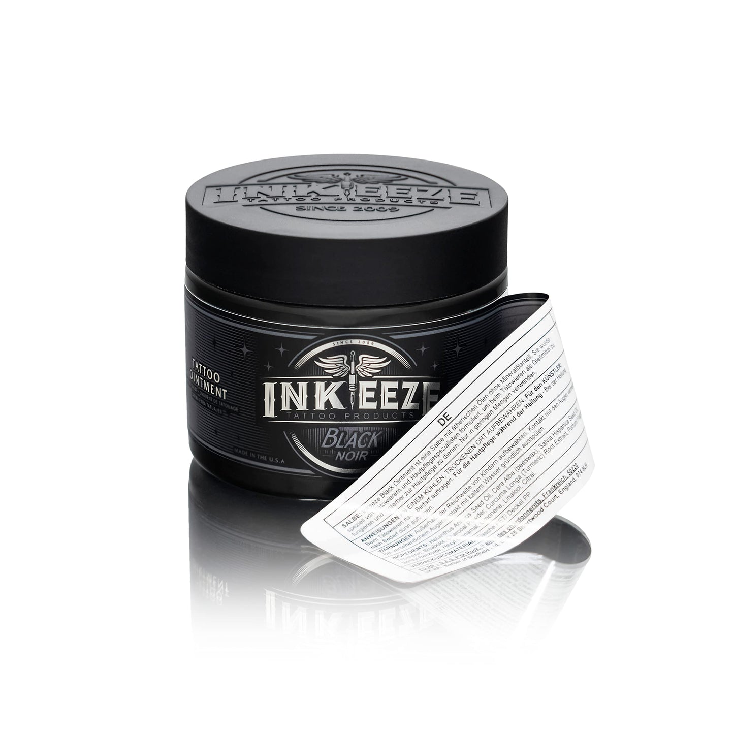 INK-EEZE Purple Tattoo Ointment Bundle 2-Pack, For Artists and Aftercare, Cruelty Free, Petroleum Free, Made in USA, 2-Pack 6oz Jars