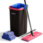 Middle Bucket #13 + 60" Flat Mop + 5 Pads