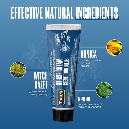 Zax's Original Bruise Cream - #1 Selling Bruise Cream, Speeds Healing by 4 Days!, Reduces Pain & Inflammation, Reduces Discoloration, Ideal for Medical Cabinet & 1st Aid Kit by Zax's Original Creams