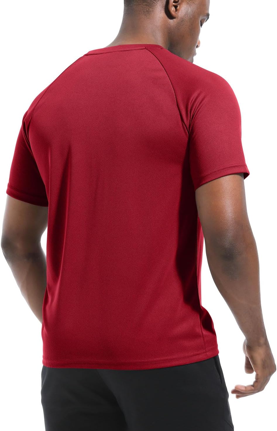 Boyzn 1er, 3er, 5er oder 7er Pack Herren-Trainings-Laufshirts, Dry Fit feuchtigkeitsableitendes T-Shirt, Gym Sport Kurzarm-T-Shirts